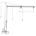 self erecting tower crane Tower Crane with CE and GOST certification